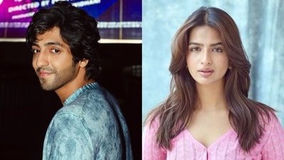 Ahaan Panday and Shruti Chauhan (Photos: Instagram) Ahaan Panday and Shruti Chauhan (Photos: Instagram)