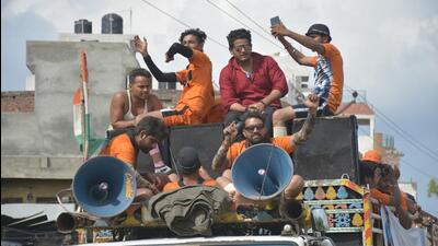 Anybody, no matter who, who comes in their way, is likely to be crushed like anything coming in the way of the marching wildebeests (Hindustan Times) Anybody, no matter who, who comes in their way, is likely to be crushed like anything coming in the way of the marching wildebeests (Hindustan Times)