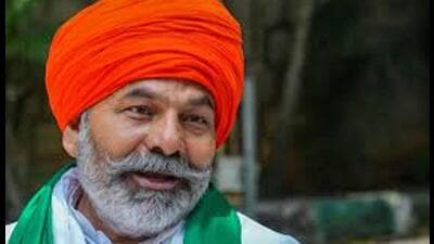 BKU spokesperson Rakesh Tikait. (Sourced)