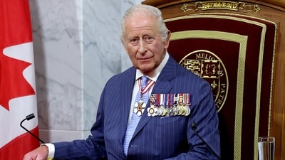 King Charles III gives cancer update (via REUTERS)