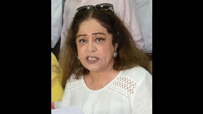 Former BJP MP Kirron Kher . (HT File) Former BJP MP Kirron Kher . (HT File)