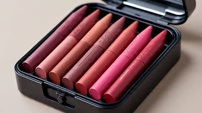 Lip crayons for a rich colour (AI-Generated) Lip crayons for a rich colour (AI-Generated)
