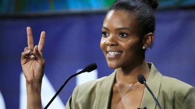 Conservative influencer Candace Owens has been accused of defamation by French President Emmanuel Macron and his wife Brigitte. (AP) Conservative influencer Candace Owens has been accused of defamation by French President Emmanuel Macron and his wife Brigitte. (AP)