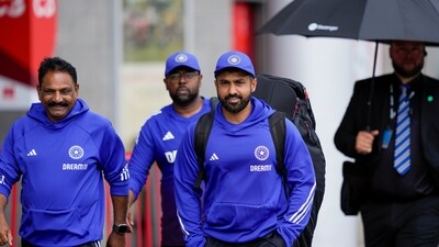 India's Karun Nair during a practice session ahead of the fourth test cricket match. (PTI) India's Karun Nair during a practice session ahead of the fourth test cricket match. (PTI)