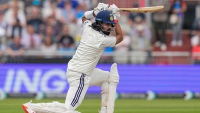 Manchester: India's KL Rahul plays a shot on day one of the fourth test cricket match between India and England (PTI) Manchester: India's KL Rahul plays a shot on day one of the fourth test cricket match between India and England (PTI)
