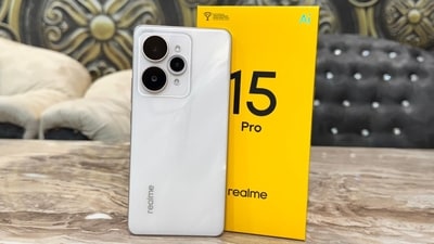 Realme 15 Pro 5G features a 50MP Sony IMX890 primary sensor with OIS, paired with a 50MP ultra-wide camera. (Ayushmann Chawla)