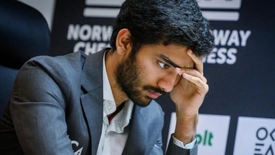 Reigning world champion D Gukesh (HT_PRINT) Reigning world champion D Gukesh (HT_PRINT)
