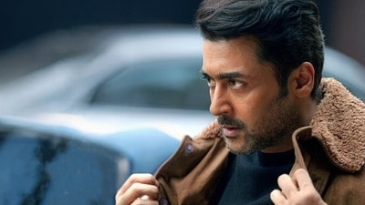 Suriya's first look from Venky Atluri is expected to bring back his 'vintage' avatar. Suriya's first look from Venky Atluri is expected to bring back his 'vintage' avatar.