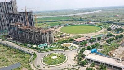 The Sports City projects were envisioned as part of a broader push to establish Noida as a hub for international sporting activities, said officials. (HT Photos) The Sports City projects were envisioned as part of a broader push to establish Noida as a hub for international sporting activities, said officials. (HT Photos)