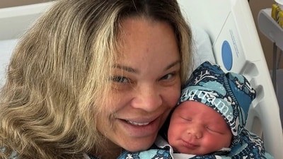 Trisha Paytas with her third child, Aquaman (Instagram/trishapaytas) Trisha Paytas with her third child, Aquaman (Instagram/trishapaytas)