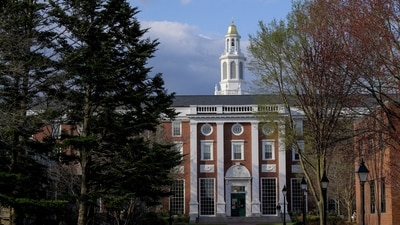 FILE PHOTO: A view of the Business School campus of Harvard University in Cambridge, Massachusetts, U.S., April 15, 2025.   REUTERS/Faith Ninivaggi/File Photo (REUTERS)