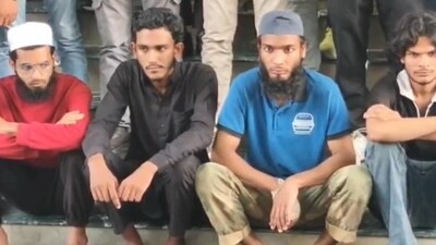 The arrest comes as a major development in India’s crackdown on terror activities. (Screengrab/X/@PTI_News)