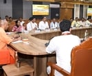 Chief minister Yogi Adityanath during a review meeting in Gorakhpur on Thursday. (HT Photo) Chief minister Yogi Adityanath during a review meeting in Gorakhpur on Thursday. (HT Photo)