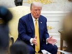 US President Donald Trump at the Oval Office on July 22, 2025. (REUTERS/Kent Nishimura)