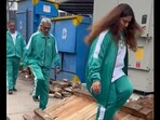 Bengaluru residents dressed up like "Squid Game" characters and enacted a scene while navigating the supposedly dangerous footpaths of Bengaluru, to highlight civic apathy and substandard infrastructure in the tech hub. 