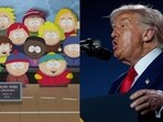 South Park's Season 27 premiered after a two-and-a-half-year break, featuring President Trump in bed with Satan. South Park's Season 27 premiered after a two-and-a-half-year break, featuring President Trump in bed with Satan.