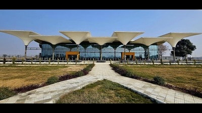 A view of Halwara Airport in Ludhiana (HT File)
