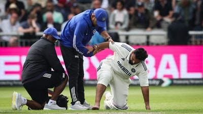 Rishabh Pant has been ruled out of the Anderson-Tendulkar Trophy (AFP) Rishabh Pant has been ruled out of the Anderson-Tendulkar Trophy (AFP)