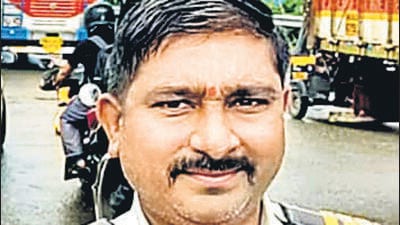 Ganesh Atmaram Patil, the deceased constable. (Bachchan Kumar/ HT Photo)