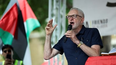 Former Labour leader Jeremy Corbyn announces new political party with ex-Labour MP Zarah Sultana, aiming to build a movement rooted in communities and social justice. (REUTERS File)