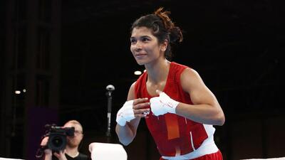 India's Zareen Nikhat will highlight India’s 20-member squad for this year’s senior boxing World Championships set to take place in Liverpool from September 4. (AFP) India's Zareen Nikhat will highlight India’s 20-member squad for this year’s senior boxing World Championships set to take place in Liverpool from September 4. (AFP)