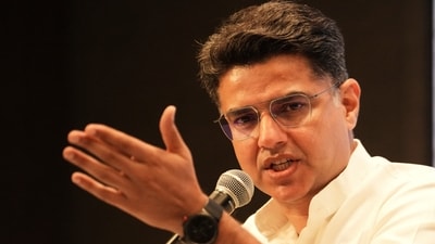 Congress leader Sachin Pilot addresses a press conference. (PTI file) Congress leader Sachin Pilot addresses a press conference. (PTI file)