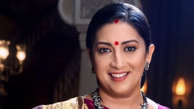 Politician-actor Smriti Irani in her first look as Tulsi Virani from the reboot of 'Kyunki Saas Bhi Kabhi Bahu Thi'. (PTI) Politician-actor Smriti Irani in her first look as Tulsi Virani from the reboot of 'Kyunki Saas Bhi Kabhi Bahu Thi'. (PTI)