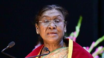 President Droupadi Murmu has recommended a private member’s bill calling for the rehabilitation and resettlement of Kashmiri Pandits for consideration in the Rajya Sabha. (HT File) President Droupadi Murmu has recommended a private member’s bill calling for the rehabilitation and resettlement of Kashmiri Pandits for consideration in the Rajya Sabha. (HT File)
