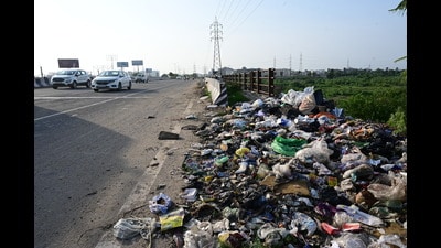 Pune municipal commissioner Naval Kishore Ram emphasised the urgent need to implement biomining techniques and take immediate action to resolve the issue. (REPRESENTATIVE PIC)