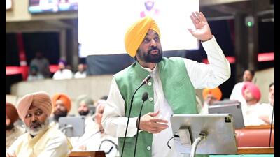 The assembly unanimously decided to refer the Punjab Prevention of Offences Against Holy Scripture(s) Bill to the 15-member select committee of the House to hold wider consultation with all stakeholders. (HT File) The assembly unanimously decided to refer the Punjab Prevention of Offences Against Holy Scripture(s) Bill to the 15-member select committee of the House to hold wider consultation with all stakeholders. (HT File)