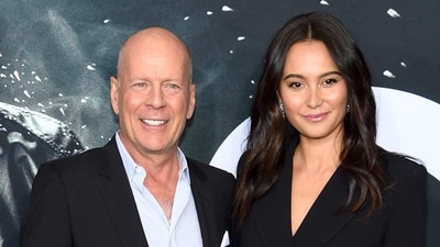 Bruce Willis with his wife Emma Heming Willis. Bruce Willis with his wife Emma Heming Willis.