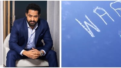 Jr NTR fans lit up Melbourne skies with War 2 promotions ahead of the film's release. Jr NTR fans lit up Melbourne skies with War 2 promotions ahead of the film's release.