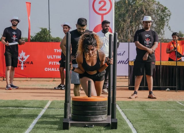 “The wall balls, in which you throw a 4kg ball in the air, 50 times, killed me,” says Shruthi Suresh, 24. “The wall balls, in which you throw a 4kg ball in the air, 50 times, killed me,” says Shruthi Suresh, 24.