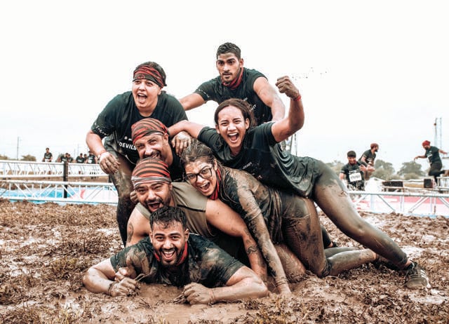 The events are a great bonding moment for fitness enthusiasts. The events are a great bonding moment for fitness enthusiasts.