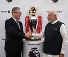 Prime Minister Narendra Modi and his British counterpart Keir Starmer in the UK. (PTI)