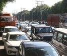 SSP Harmandeep Singh Hans proposed temporary road bifurcation near IISER to facilitate smoother traffic flow on the Airport Road. (HT File)