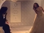 Tara Sutaria and Veer Pahariya attended the India Couture Week 2025 in Delhi.