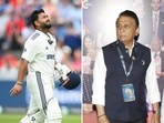 Rishabh Pant, left, and Sunil Gavaskar Rishabh Pant, left, and Sunil Gavaskar