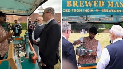 Prime Minister of Indian PM Narendra Modi with Prime Minister of the United Kingdom Keir Starmer. (X/@narendramodi, Screengrab) Prime Minister of Indian PM Narendra Modi with Prime Minister of the United Kingdom Keir Starmer. (X/@narendramodi, Screengrab)