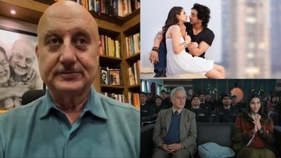 Anupam Kher talked about Ahaan Panday and Aneet Padda's Saiyaara as well as Shubhangi Dutt's Tanvi The Great. Anupam Kher talked about Ahaan Panday and Aneet Padda's Saiyaara as well as Shubhangi Dutt's Tanvi The Great.