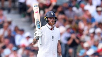 Ben Stokes had his best batting outing of the series so far, building on his five-fer with a dogged display either side of a brief break retired hurt as he suffered from cramp. Returned later in the day and finished on 77*, to continue batting tomorrow. (Action Images via Reuters)