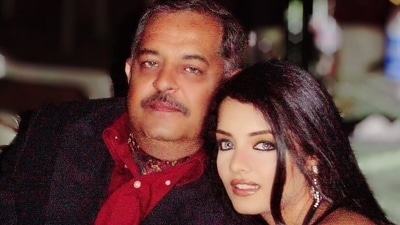 Actor Celina Jaitly with her father (late) Colonel Vikram Kumar Jaitly Actor Celina Jaitly with her father (late) Colonel Vikram Kumar Jaitly