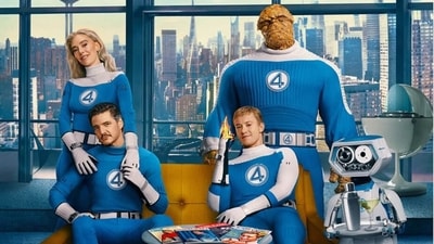 A still from Fantastic Four: First Steps