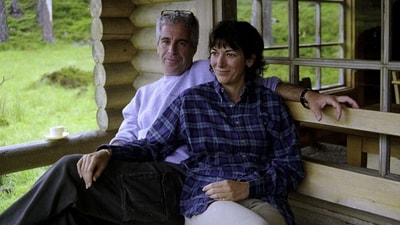 British socialite Ghislaine Maxwell and US financier Jeffrey Epstein. (AFP) British socialite Ghislaine Maxwell and US financier Jeffrey Epstein. (AFP)