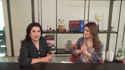 Farah Khan visited Radhikka Madan's house in Mumbai for her vlog. Farah Khan visited Radhikka Madan's house in Mumbai for her vlog.