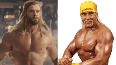 Chris Hemsworth was playing Hulk Hogan in the late wrestler's official biopic. Chris Hemsworth was playing Hulk Hogan in the late wrestler's official biopic.