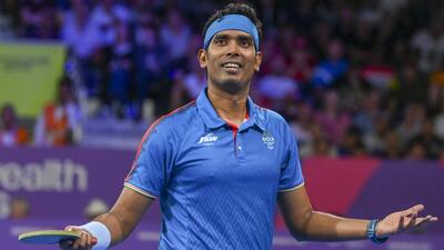 IOA Athletes Commission vice-chairpersonSharath Kamal. (AP) IOA Athletes Commission vice-chairpersonSharath Kamal. (AP)