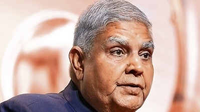 The newly constructed VP enclave has a separate wing for its secretariat. One by one, the officers have left and it has been locked. (PTI) The newly constructed VP enclave has a separate wing for its secretariat. One by one, the officers have left and it has been locked. (PTI)