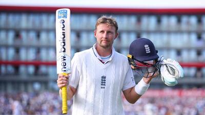 Joe Root acknowledges fans as he walks off after scoring 150 against India on Day 3 of Manchester Test. (Action Images via Reuters) Joe Root acknowledges fans as he walks off after scoring 150 against India on Day 3 of Manchester Test. (Action Images via Reuters)