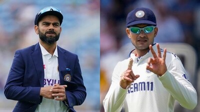 Team India's underperformance on Day 2 of the Manchester Test made Sanjay Manjrekar remember Shubman Gill. (AP and PTI Images) Team India's underperformance on Day 2 of the Manchester Test made Sanjay Manjrekar remember Shubman Gill. (AP and PTI Images)